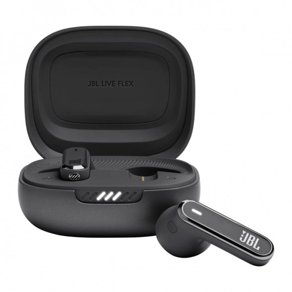 Беспроводные наушники JBL Live Flex, Black в Омске