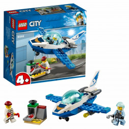Конструктор LEGO City Police 60206 Воздушная полиция: патрульный самолет