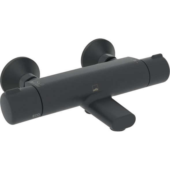 Термостатический смеситель Oras Nova ECO (7462G-33), черный матовый в Омске