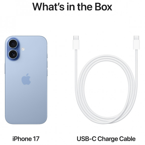 Смартфон Apple iPhone 17 512GB eSim, Mist Blue в Омске