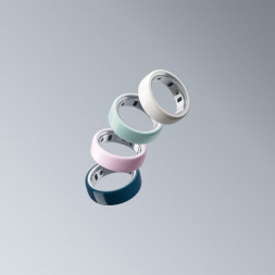 Умное кольцо Oura Ring 4 Ceramic (размер 9), Розовый/Petal
