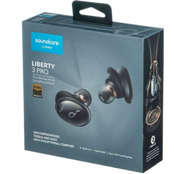 Беспроводные наушники Anker Soundcore Liberty 3 Pro, черный в Омске