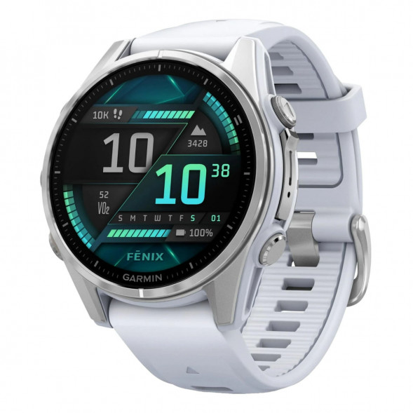 Умные часы Garmin Fenix 8, 43 mm, Whitestone 010-02903-00 в Омске