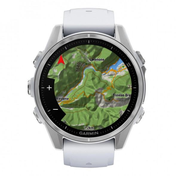 Умные часы Garmin Fenix 8, 43 mm, Whitestone 010-02903-00 в Омске