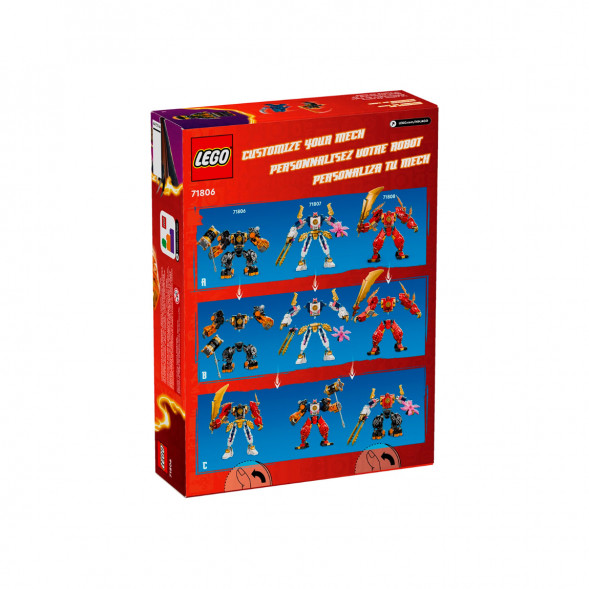 Конструктор LEGO Ninjago 71806 Элементальный земной робот Коула в Омске