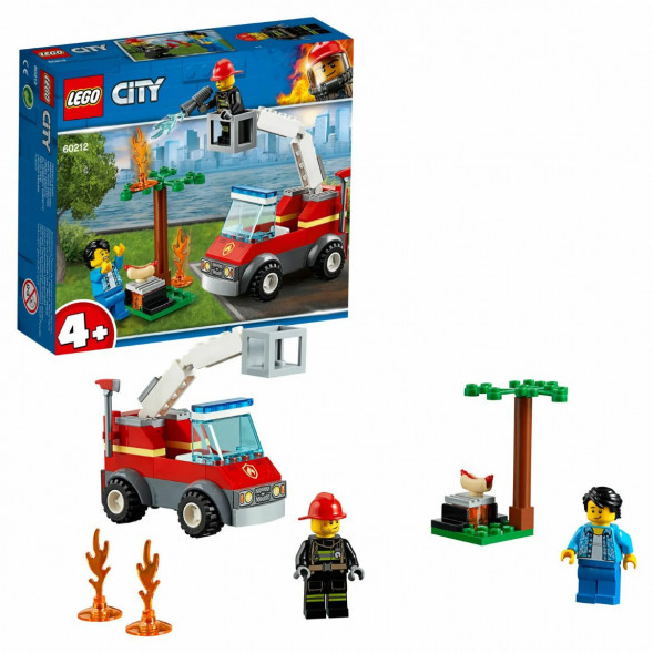 Конструктор LEGO City Fire 60212 Пожар на пикнике в Омске