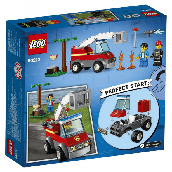 Конструктор LEGO City Fire 60212 Пожар на пикнике в Омске