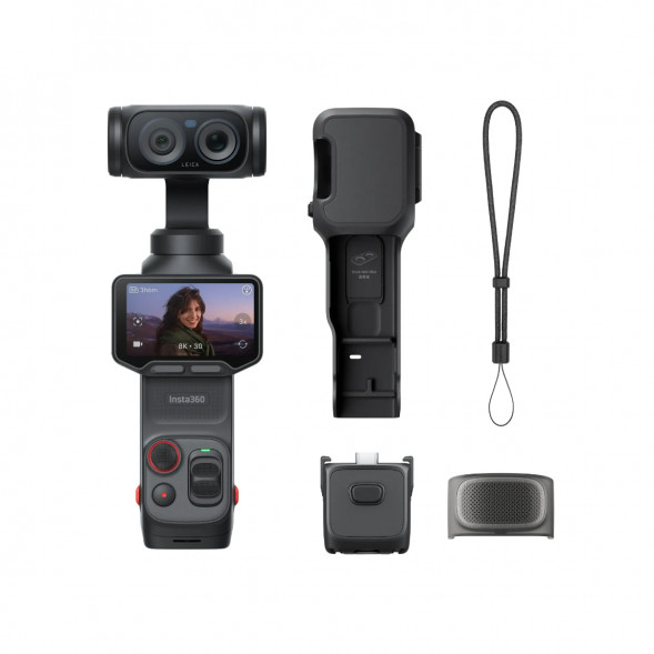 Экшн-камера Insta360 Luna Ultra Standard Combo, Cosmic Black в Омске