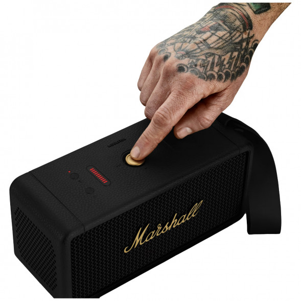 Портативная акустика Marshall Middleton, 60 Вт, черный и латунный в Омске
