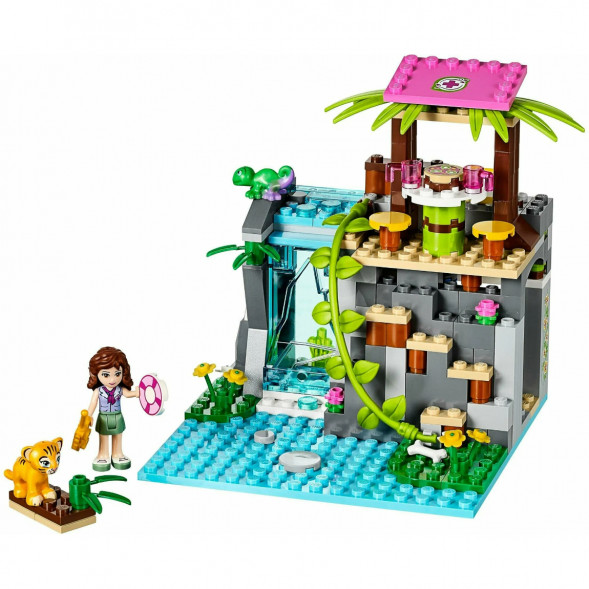 Конструктор LEGO Friends 41033 Спасение тиргёнка у водопада в Омске