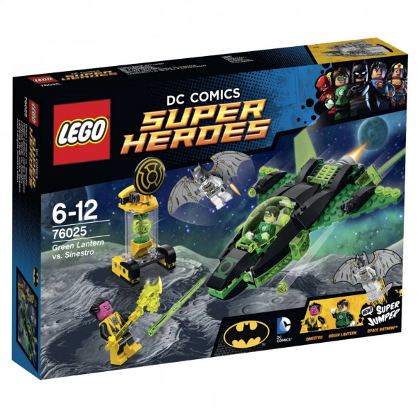 Конструктор LEGO Super Heroes 76025 Зеленый Фонарь против Синестро в Омске