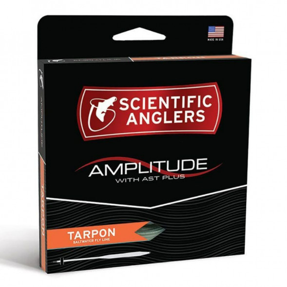 Шнур нахлыстовый Scientific Anglers Amplitude Tarpon 136181 WF-10-F, Black/Sand/Surf в Омске