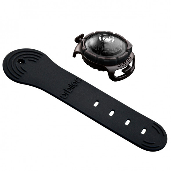 Фонарь для собак Orbiloc Dog Dual Fashion Colours, темный в Омске