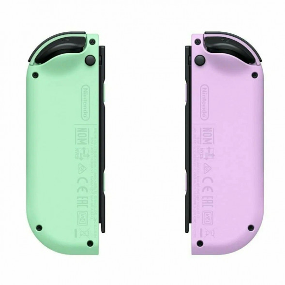 Геймпад Nintendo Switch Joy-Con controllers Duo, пастельный пурпурный / пастельный зеленый в Омске