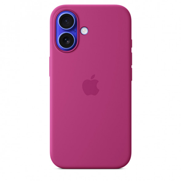 Чехол Apple для iPhone 16 Plus Silicone MagSafe, Fuchsia (MYYE3ZM/A) в Омске