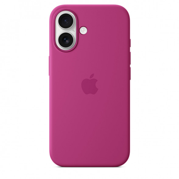 Чехол Apple для iPhone 16 Plus Silicone MagSafe, Fuchsia (MYYE3ZM/A) в Омске