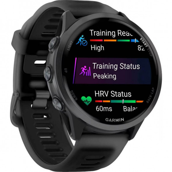 Умные часы Garmin Forerunner 570 47 мм Slate Grey Aluminium/Translucent Black 010-02971-00 в Омске