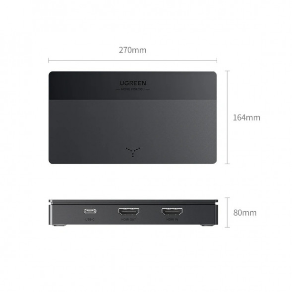 Карта видеозахвата UGREEN CM630 HDMI 4K60Hz в Омске