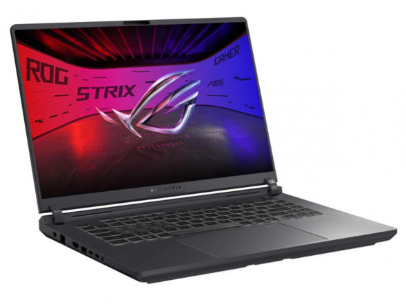 Ноутбук ASUS ROG Strix G16 2025 G615LR-S5222 (Intel Core Ultra 9 275HX 2700MHz/16&amp;quot;/2560x1600/32Gb/1Tb/NVIDIA GeForce RTX 5070Ti/Без ОС) Серый в Омске