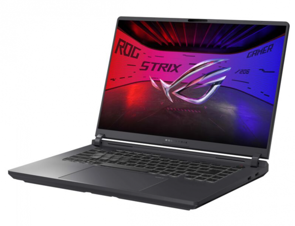 Ноутбук ASUS ROG Strix G16 2025 G615LR-S5222 (Intel Core Ultra 9 275HX 2700MHz/16&amp;quot;/2560x1600/32Gb/1Tb/NVIDIA GeForce RTX 5070Ti/Без ОС) Серый в Омске