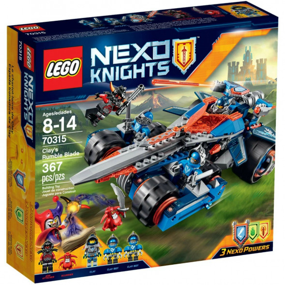 Конструктор LEGO Nexo Knights 70315 Устрашающий разрушитель Клэя в Омске