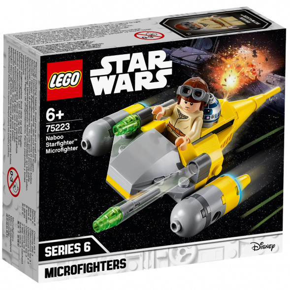Конструктор LEGO Star Wars 75223 Микрофайтеры: Истребитель с планеты Набу в Омске