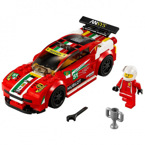 Конструктор LEGO Speed Champions 75908 Феррари 458 Италия GT2 в Омске