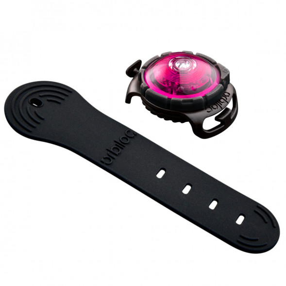 Фонарь для собак Orbiloc Dog Dual Fashion Colours, розовый в Омске