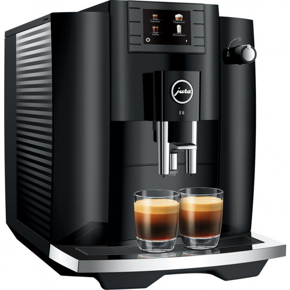 Кофемашина Jura E6, Piano Black в Омске