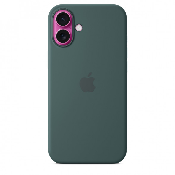 Чехол Apple для iPhone 16 Plus Silicone MagSafe,  Lake Green (MYYH3ZM/A) в Омске