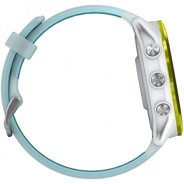 Умные часы Garmin Forerunner 570 47 мм Amp Yellow Aluminium/Translucent Whitestone/Turquoise 010-02971-01 в Омске