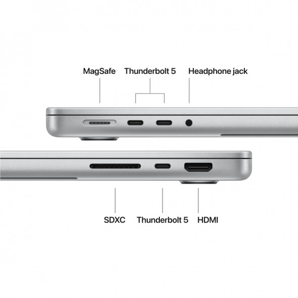Ноутбук Apple MacBook Pro 14 2026 MJLV4 (M5 Pro 16-Core GPU, 24GB/2TB), Серебристый/Silver в Омске