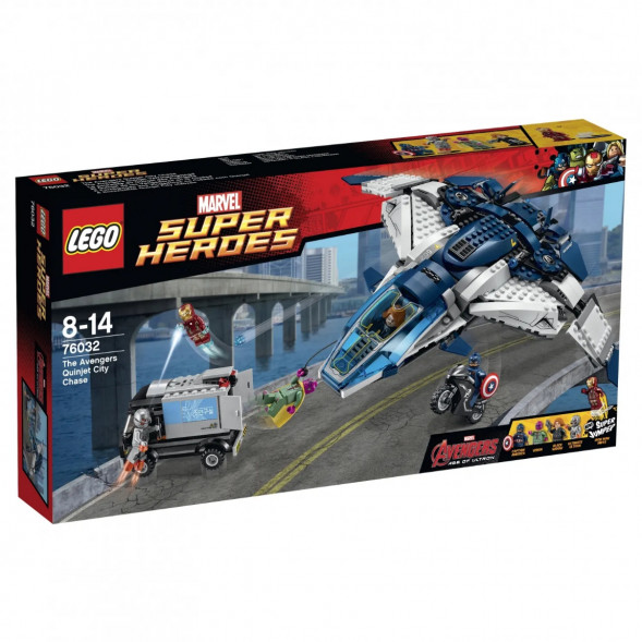 Конструктор LEGO Super Heroes 76032 Погоня на Квинджете Мстителей в Омске