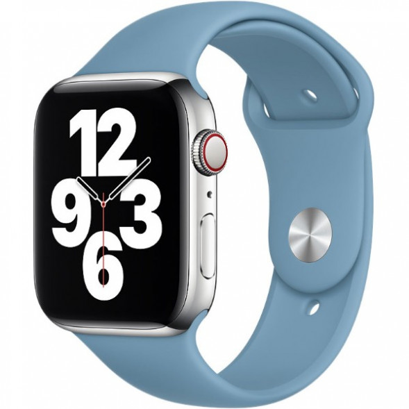 Ремешок для Apple Watch 44mm Northern Blue Sport Band (MYD32ZM/A), скандинавский синий в Омске