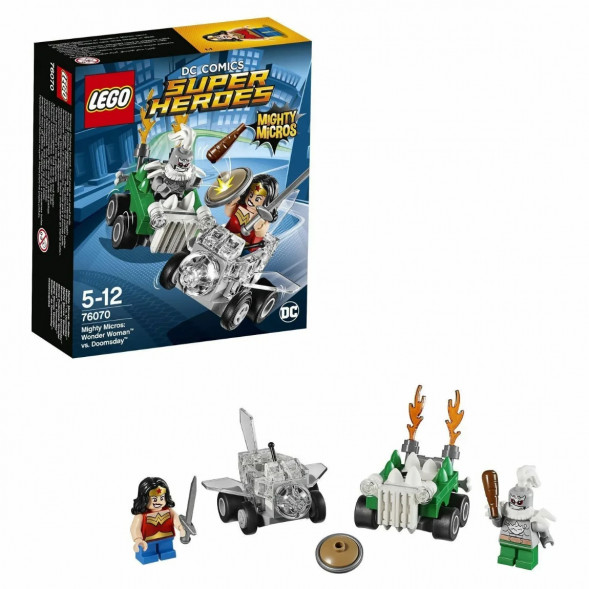 Конструктор LEGO Super Heroes 76070 Mighty Micros: Чудо-женщина против Думсдэя в Омске
