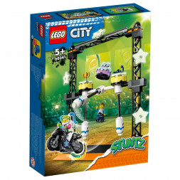 Конструктор LEGO City 60341 Трюковое испытание «Нокдаун»