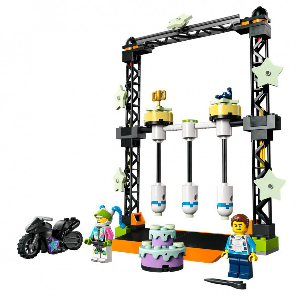 Конструктор LEGO City 60341 Трюковое испытание «Нокдаун» в Омске