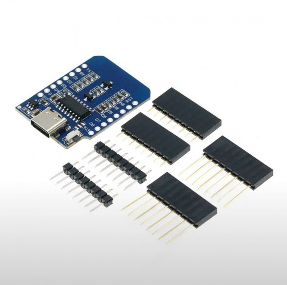 Микроконтроллер Wemos D1 mini ESP8266 с разъемом TYPE-C в Омске