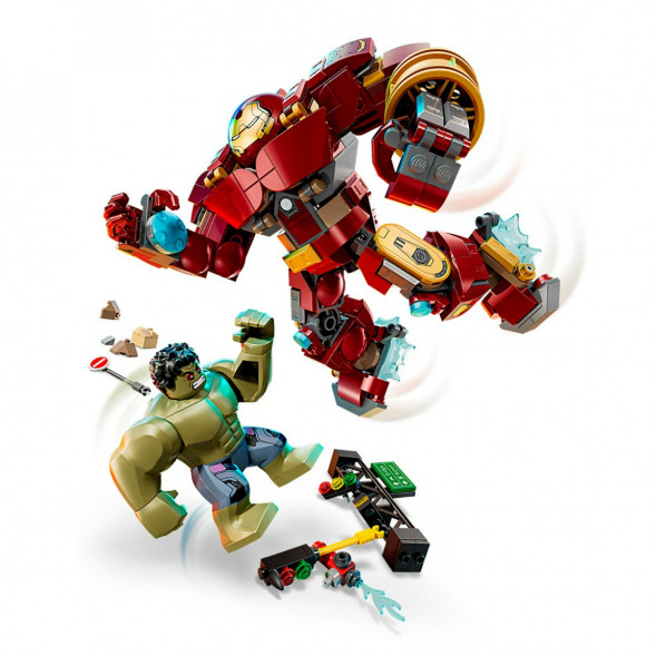 Конструктор LEGO Super Heroes 76343 Легендарная битва Халкбастера против Халка в Омске