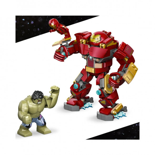 Конструктор LEGO Super Heroes 76343 Легендарная битва Халкбастера против Халка в Омске