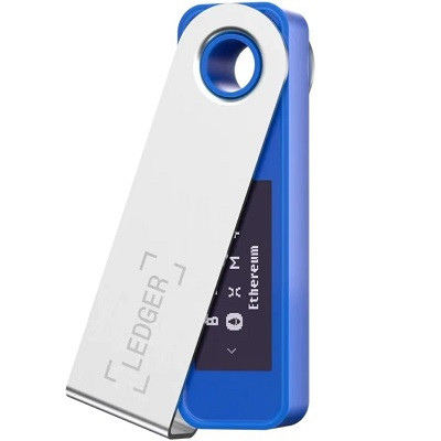 Криптокошелек Ledger Nano S Plus, 1 шт., глубоководный синий в Омске