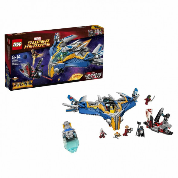 Конструктор LEGO Super Heroes 76021 Спасение космического корабля «Милано» в Омске