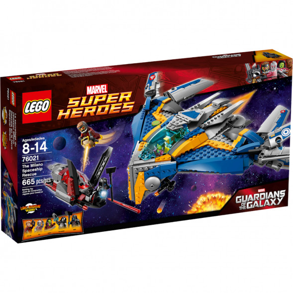Конструктор LEGO Super Heroes 76021 Спасение космического корабля «Милано» в Омске