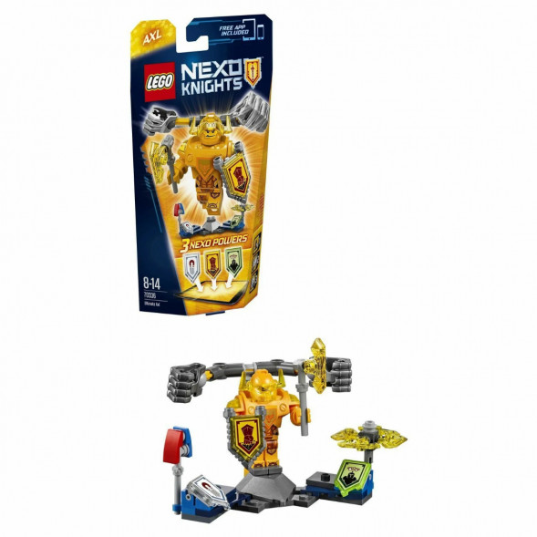 Конструктор LEGO Nexo Knights 70336 Аксель — Абсолютная сила в Омске
