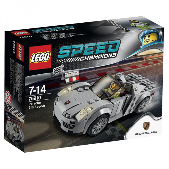Конструктор LEGO Speed Champions 75910 Porsche 918 Spyde в Омске