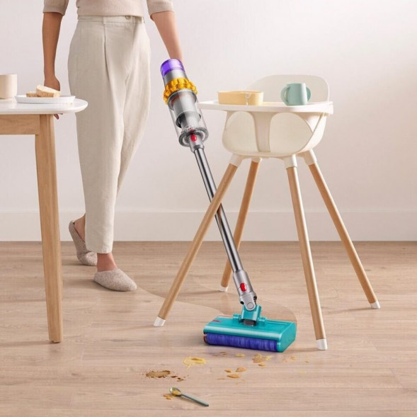 Пылесос Dyson V15s Detect Submarine, Yellow/Nickel в Омске