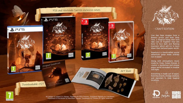 Игра Papetura. Craft Edition [Nintendo Switch, русские субтитры] в Омске