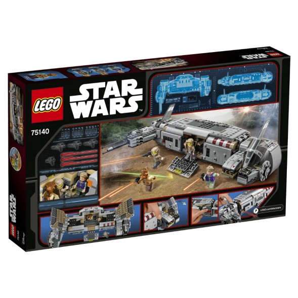 Конструктор LEGO Star Wars 75140 Военный транспорт Сопротивления в Омске