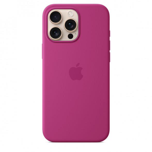 Чехол Apple для iPhone 16 Pro Max Silicone MagSafe, Fuchsia (MYYX3ZM/A) в Омске