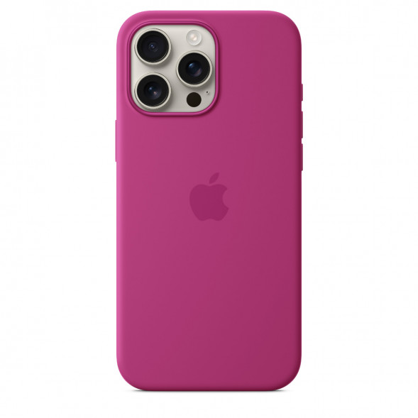 Чехол Apple для iPhone 16 Pro Max Silicone MagSafe, Fuchsia (MYYX3ZM/A) в Омске